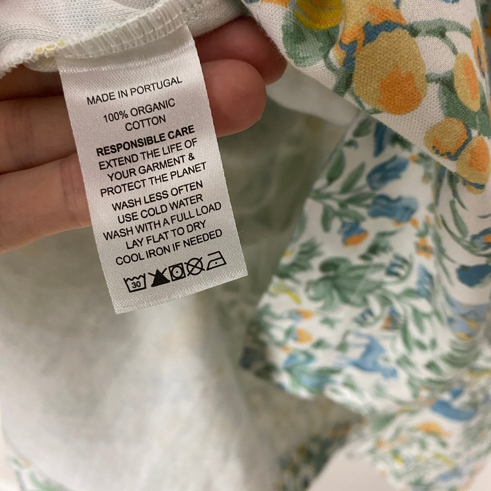 Hill House Aurora Sleep Dress Sherwood Forest Pajamas Womens Medium Cutout - Picture 7 of 8